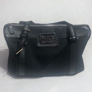 Christian Dior Black Diorissimo  Handbag